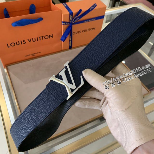 LV新款男士皮帶 路易威登Gancio五金腰帶  jjp2179